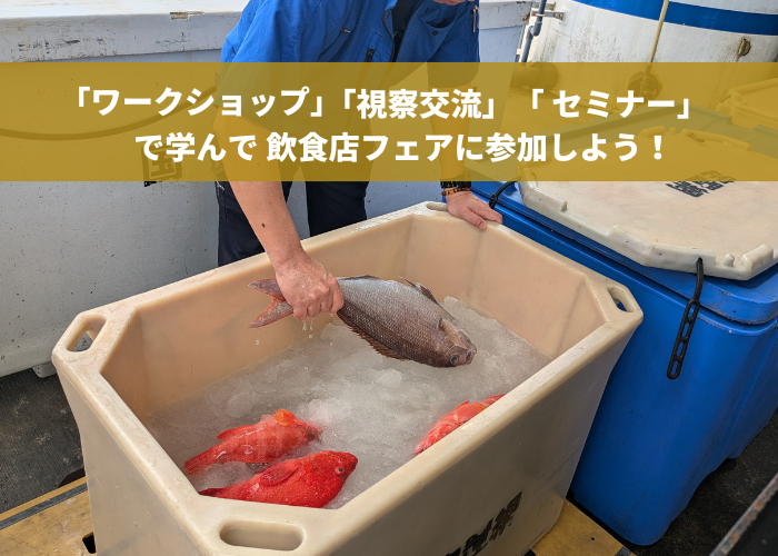 【募集終了】【ワークショップ】国頭漁協の鮮魚の秘密に迫る！